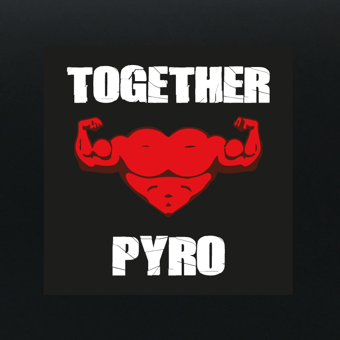 Together Pyro - Vinyl Sticker